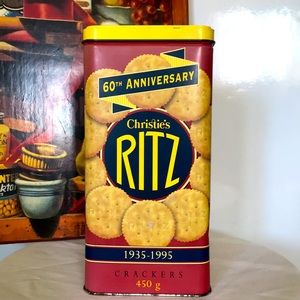 Vintage 60th Anniversary Ritz Collectors Tin